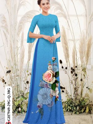 1611024136 623 vai ao dai hoa 3D dep (8)